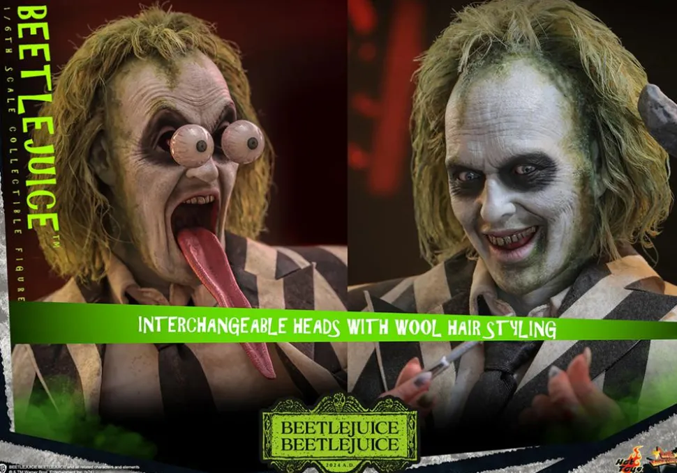 Beetlejuice Beetlejuice (2024) - Beetlejuice 1/6th Scale Hot Toys Action Figure