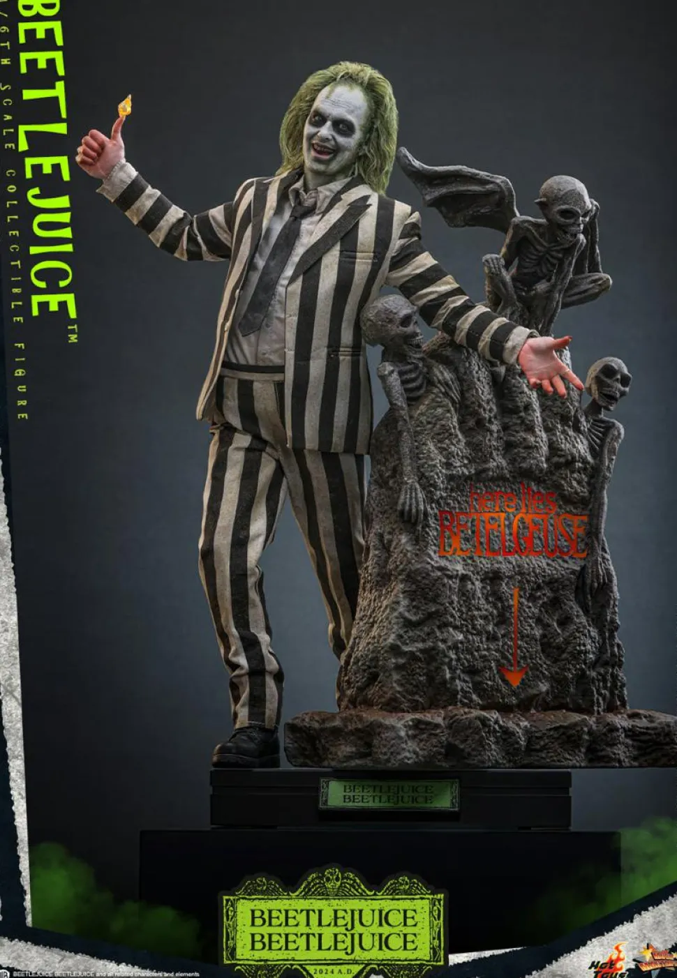 Beetlejuice Beetlejuice (2024) - Beetlejuice 1/6th Scale Hot Toys Action Figure