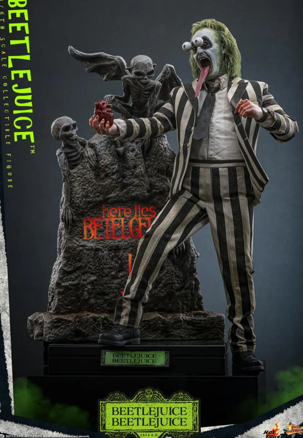 Beetlejuice Beetlejuice (2024) - Beetlejuice 1/6th Scale Hot Toys Action Figure