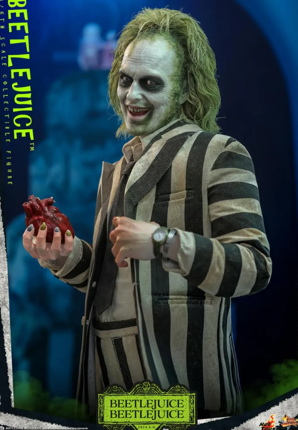 Beetlejuice Beetlejuice (2024) - Beetlejuice 1/6th Scale Hot Toys Action Figure