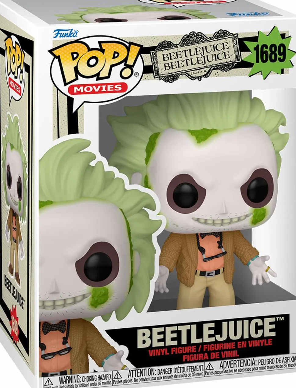 Beetlejuice Beetlejuice - Beetlejuice Pop! Vinyl Figure