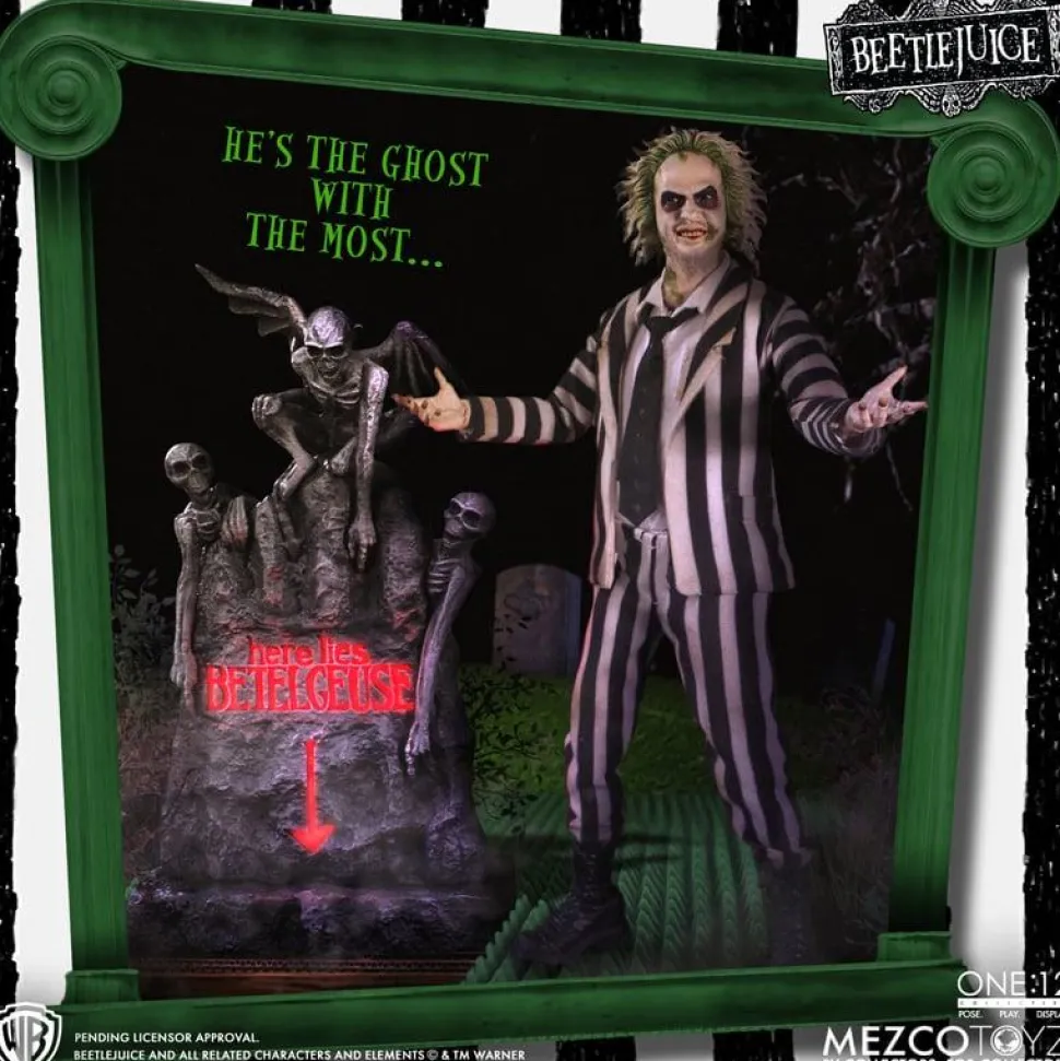 Beetlejuice Beetlejuice - Beetlejuice Deluxe One:12 Collective Action Figure