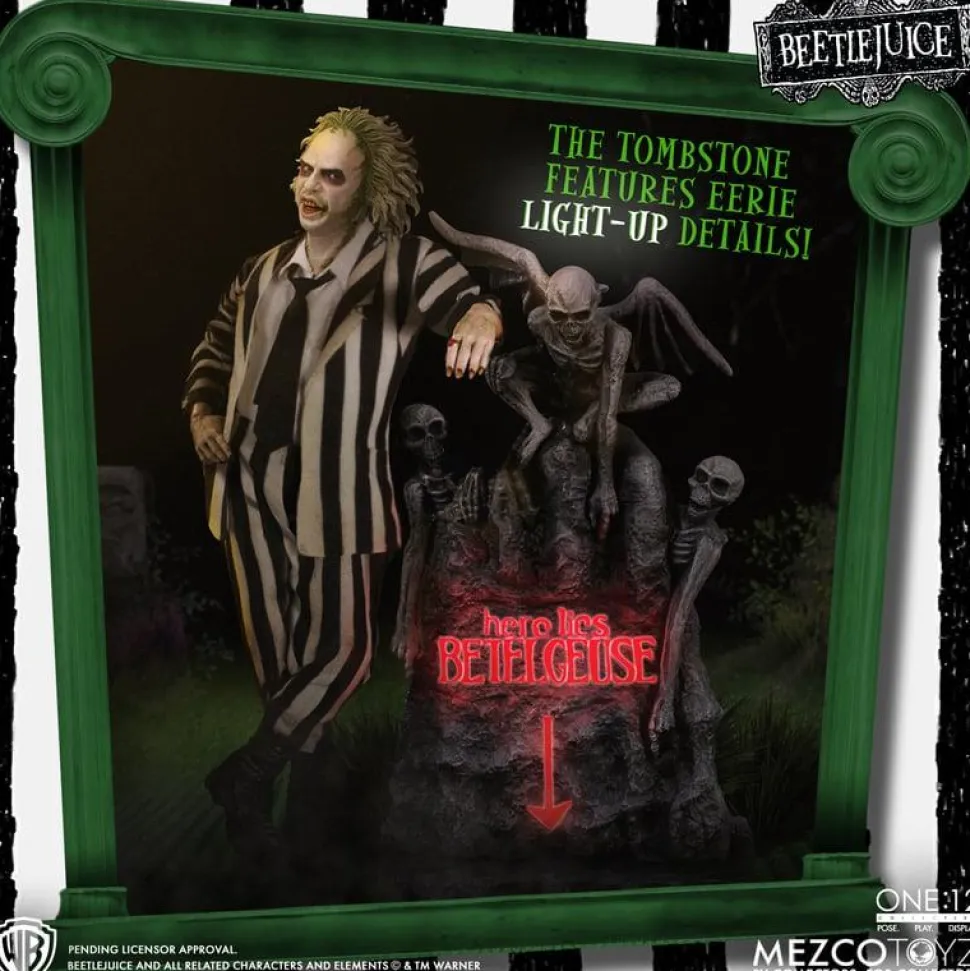 Beetlejuice Beetlejuice - Beetlejuice Deluxe One:12 Collective Action Figure
