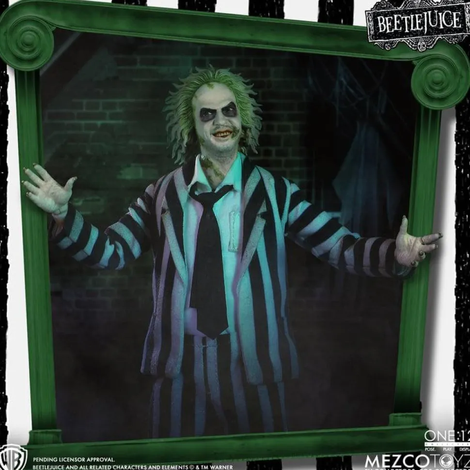 Beetlejuice Beetlejuice - Beetlejuice Deluxe One:12 Collective Action Figure