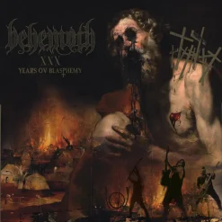 Behemoth - XXX Years Of Blasphemy 3xLP Vinyl Record (Clear Vinyl)