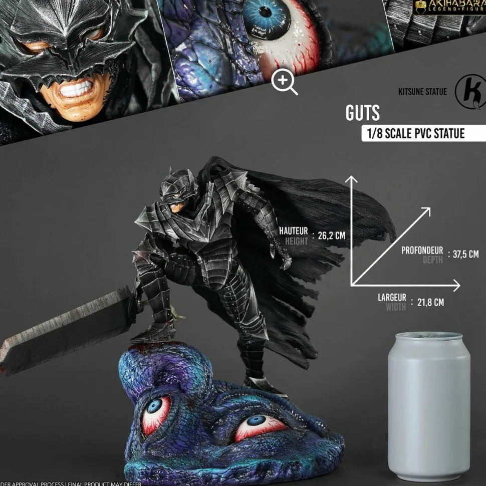 Berserk - Guts Akihabara Legend Figure 10" Statue