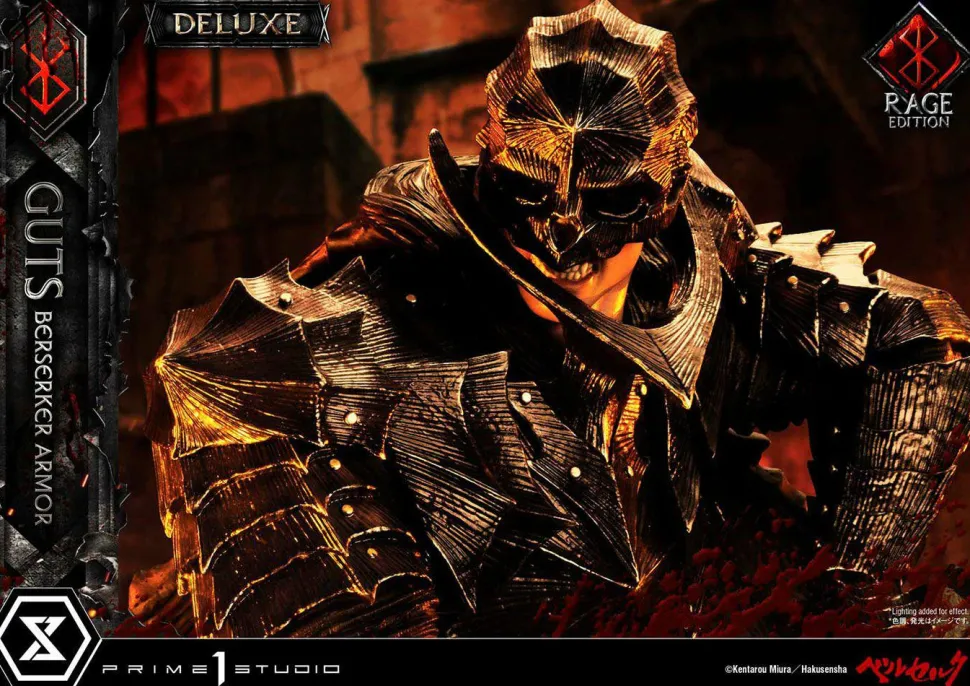 Berserk - Guts Berserker Armour Rage Edition Deluxe 1/4 Scale Statue