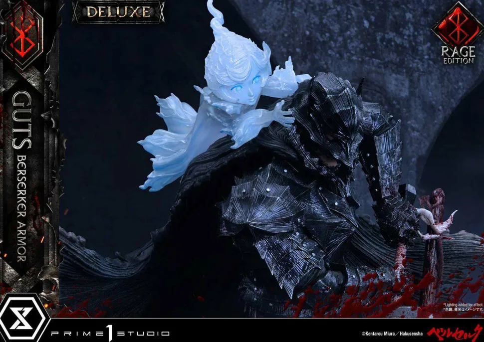 Berserk - Guts Berserker Armour Rage Edition Deluxe 1/4 Scale Statue