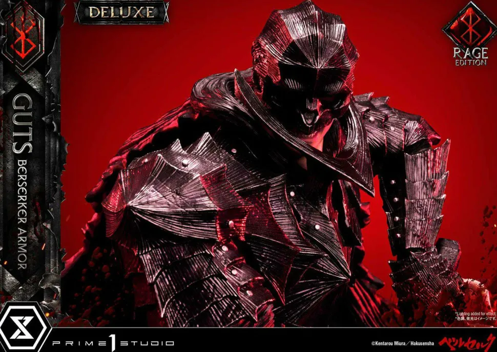Berserk - Guts Berserker Armour Rage Edition Deluxe 1/4 Scale Statue