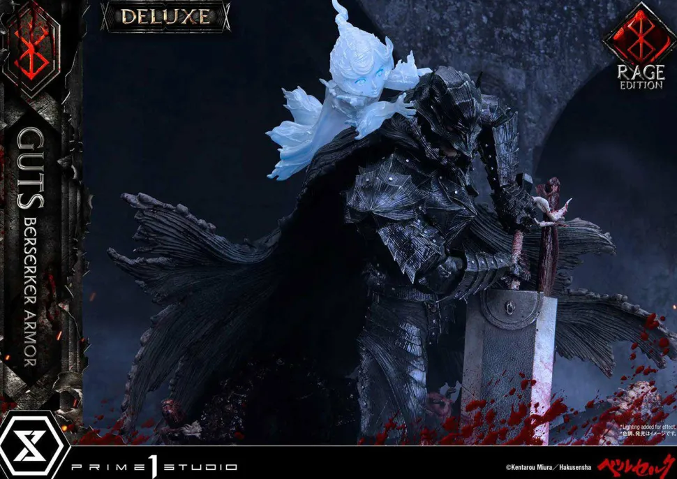 Berserk - Guts Berserker Armour Rage Edition Deluxe 1/4 Scale Statue