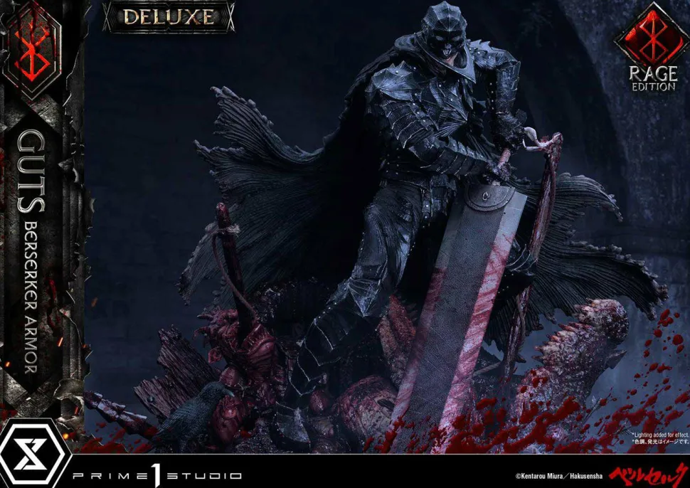 Berserk - Guts Berserker Armour Rage Edition Deluxe 1/4 Scale Statue