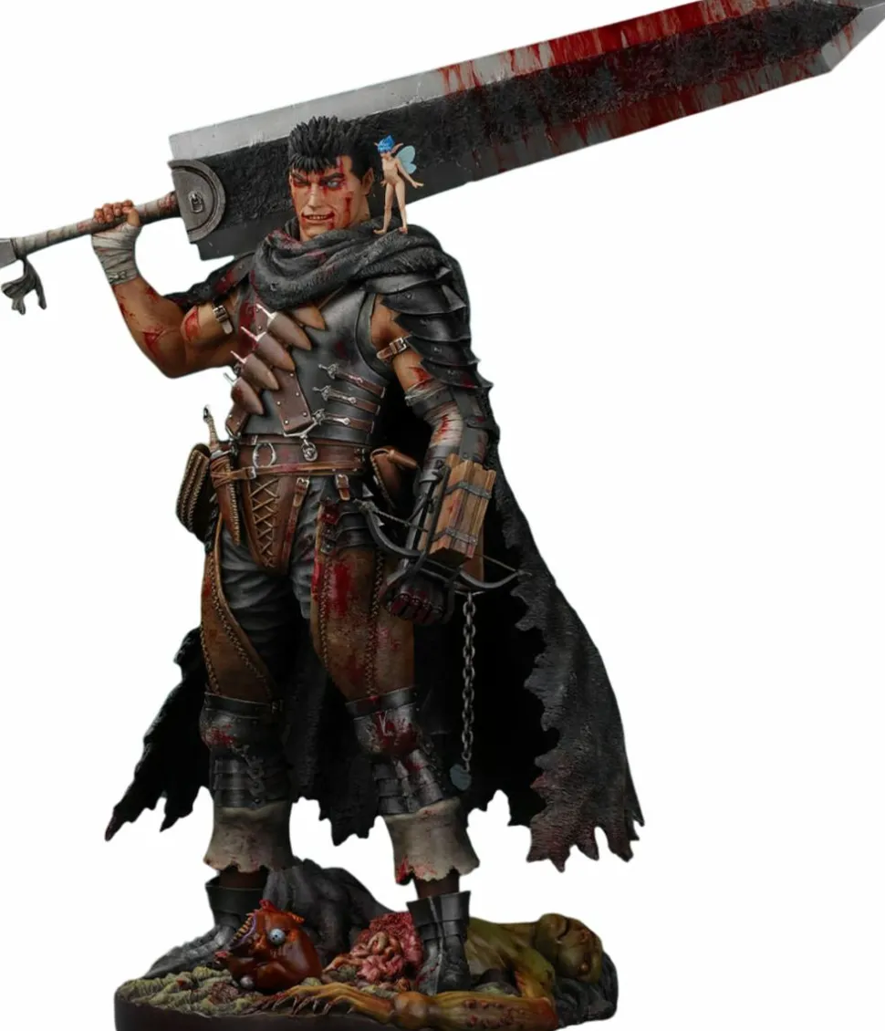 Berserk - Guts, Lost Children Arc, The Black Swordsman (Redecoration Version) 1/6th Scale Statue