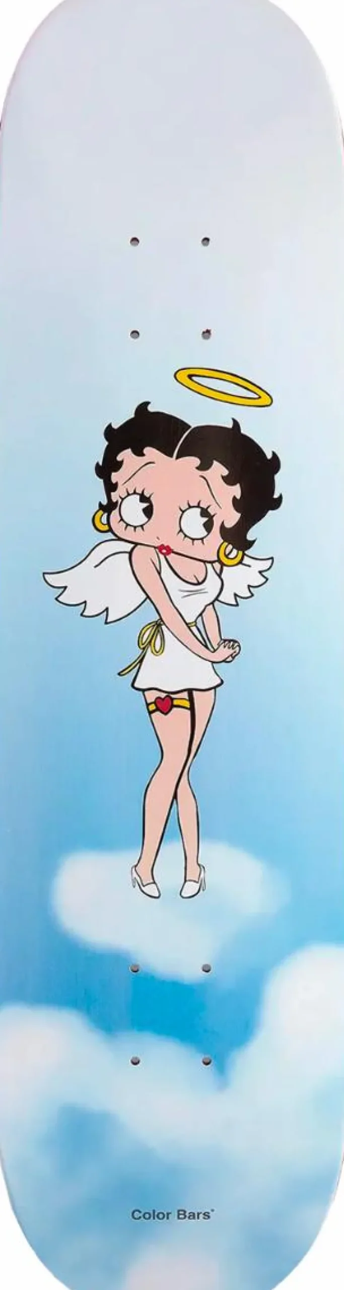 Betty Boop - Betty Boop x Color Bars Angel 8.25” Skateboard Deck (Deck Only)