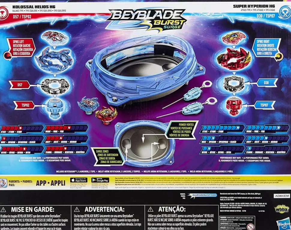 Beyblade: Burst Surge - Speed Storm Volt Knockout Battle Set
