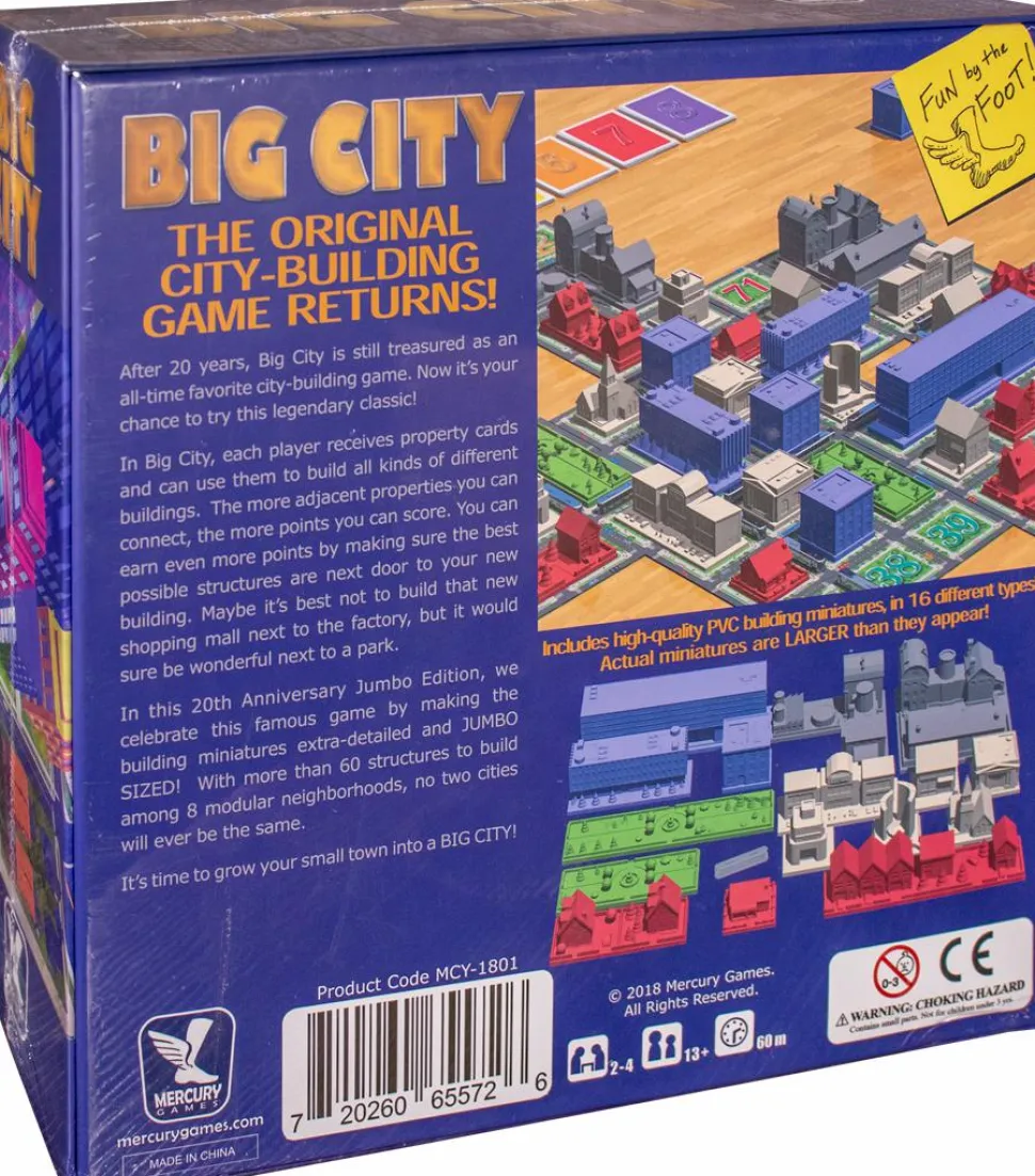 Big City - 20th Anniversary Jumbo Edition Board Game