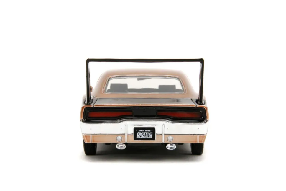 Big Time Muscle - Bronze 1969 Dodge Charger Daytona 1/24th Scale Die-Cast Vehicle Replica
