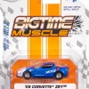 Big Time Muscle - Cobalt Blue 2009 Corvette ZR1 1/64th Scale Die-Cast Vehicle Replica (Wave 22)