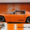 Big Time Muscle - Orange 1979 Chevy Camaro Z28 1/24th Scale Die-Cast Vehicle Replica