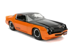 Big Time Muscle - Orange 1979 Chevy Camaro Z28 1/24th Scale Die-Cast Vehicle Replica