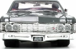 Big Time Muscle - Red/Grey 1967 Chevrolet Impala SS 1/24th Scale Die-Cast Vehicle Replica