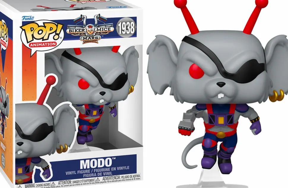 Biker Mice From Mars (1993) - Rock & Ride Pop! Vinyl Bundle (Set of 3)