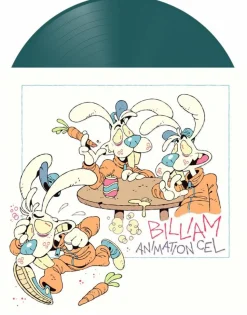 Billiam - Animation Cel LP Vinyl Record (Recycled Translucent Teal Vinyl)