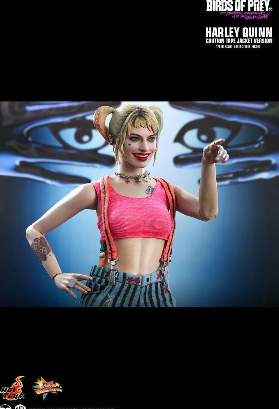 Birds of Prey (2020) - Harley Quinn in Caution Tape Jacket 1/6th Scale Hot Toys Action Figure