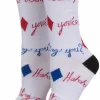 Birds of Prey (2020) - Harley Quinn Sequin Cuff Women’s Crew Sock (One Size)