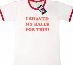 Birds of Prey (2020) - Renee Montoya 'I Shaved My Balls For This?' Ringer T-Shirt Replica