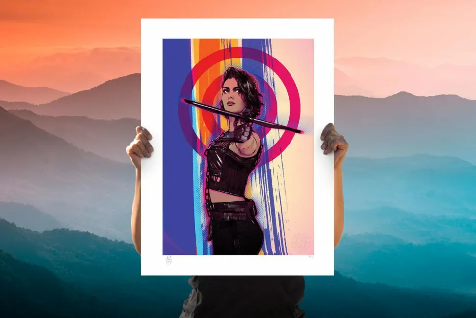 Birds of Prey - Birds of Prey: Huntress Fine Art Print by Tula Lotay