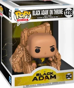 Black Adam (2022) - Black Adam on Throne Deluxe Pop! Vinyl Figure