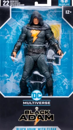 Black Adam (2022) - Black Adam with Cloak DC Multiverse 7” Scale Action Figure