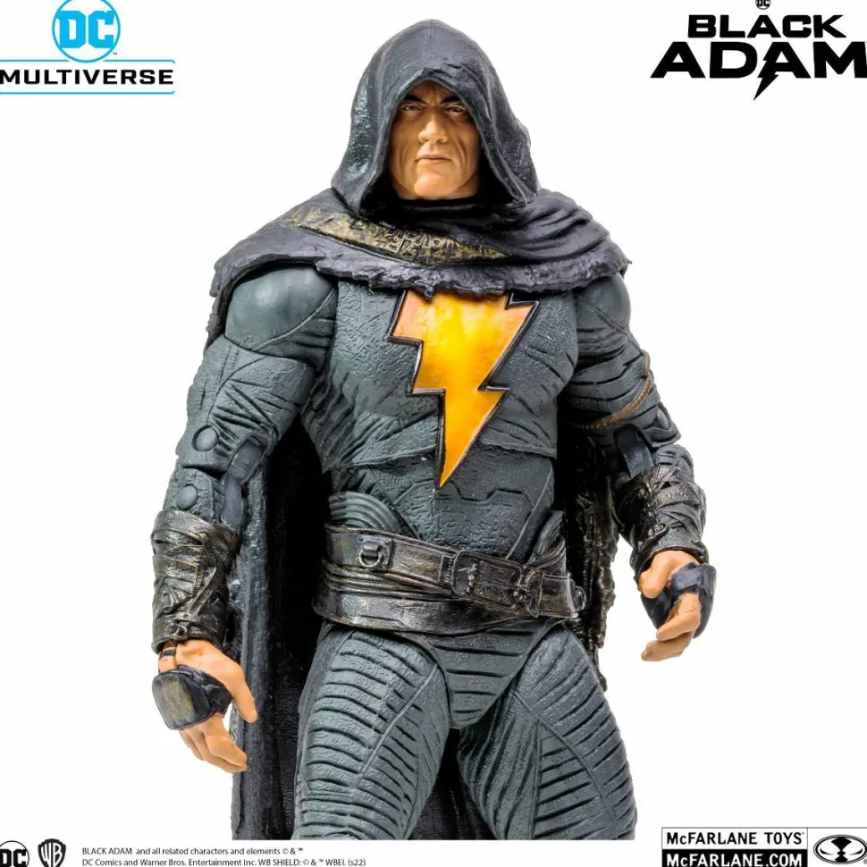 Black Adam (2022) - Black Adam with Cloak DC Multiverse 7” Scale Action Figure