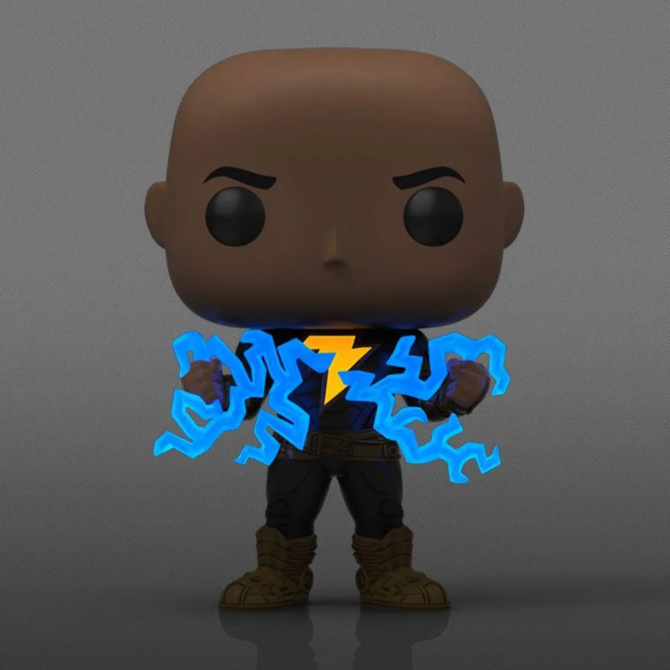 Black Adam (2022) - Black Adam with Lightning Pop! Vinyl Figure in Acrylic Pop! Protector (Chase Variant)