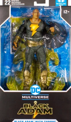 Black Adam (2022) - Black Adam with Throne DC Multiverse 7” Scale Action Figure