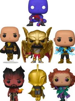 Black Adam (2022) - Black Is Back Pop! Vinyl Bundle (Set of 7)