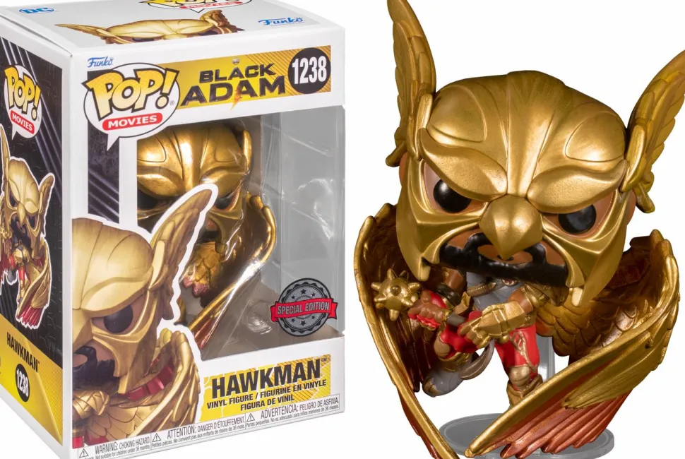 Black Adam (2022) - Hawkman Jumping Pop! Vinyl Figure