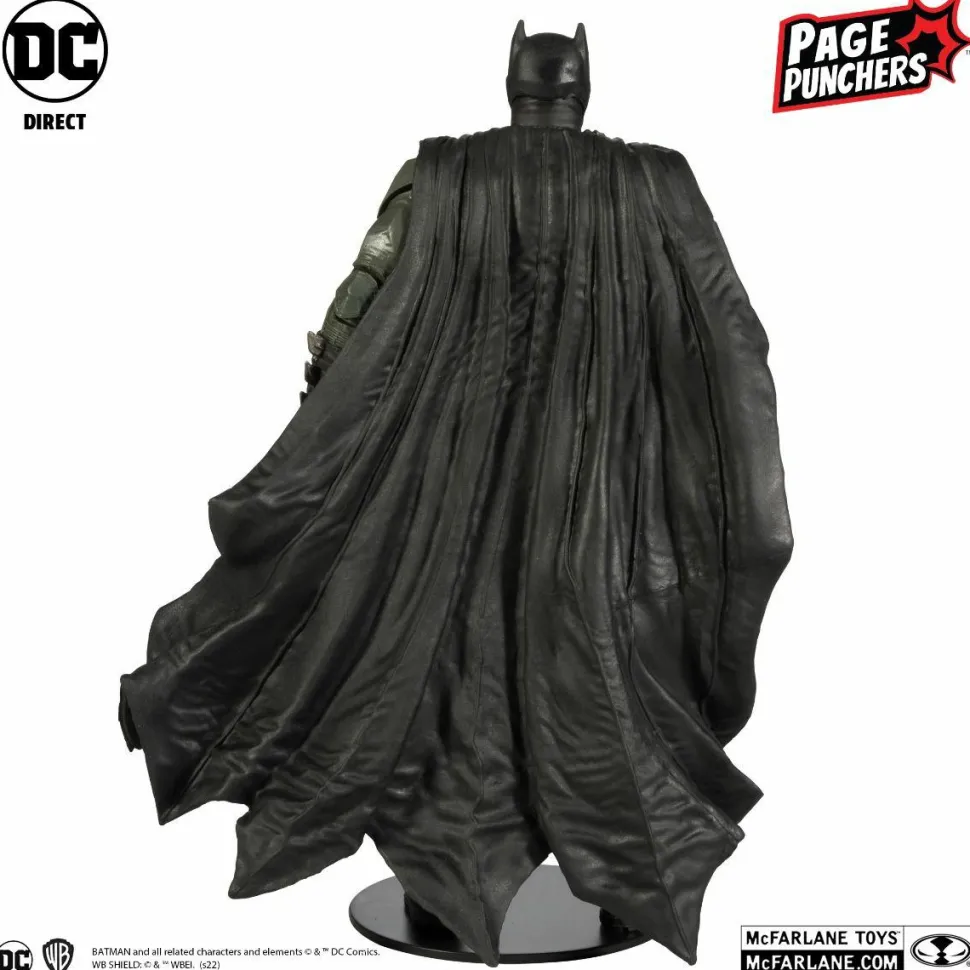 Black Adam - Batman with Comic Book Page Punchers 7” Scale Action Figure Pack