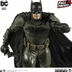 Black Adam - Batman with Comic Book Page Punchers 7” Scale Action Figure Pack