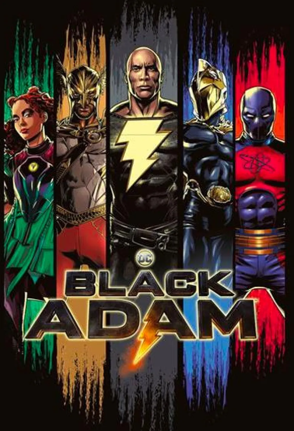 Black Adam - Character Panels Poster (010)