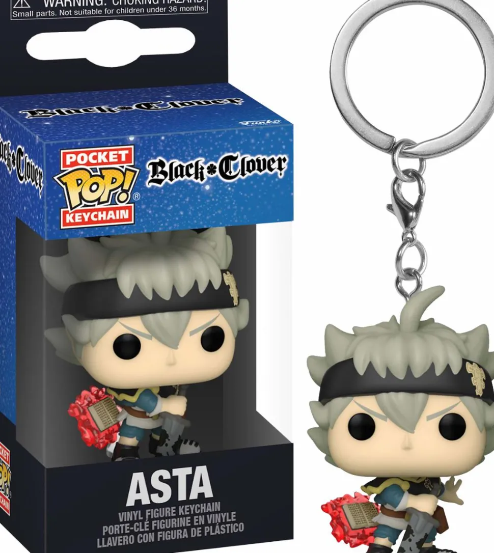 Black Clover - Asta Pocket Pop! Vinyl Keychain