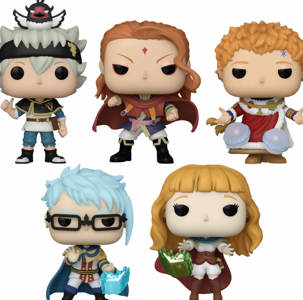 Black Clover - Magic Knights of Clover Kingdom Pop! Vinyl Bundle (Set of 5)