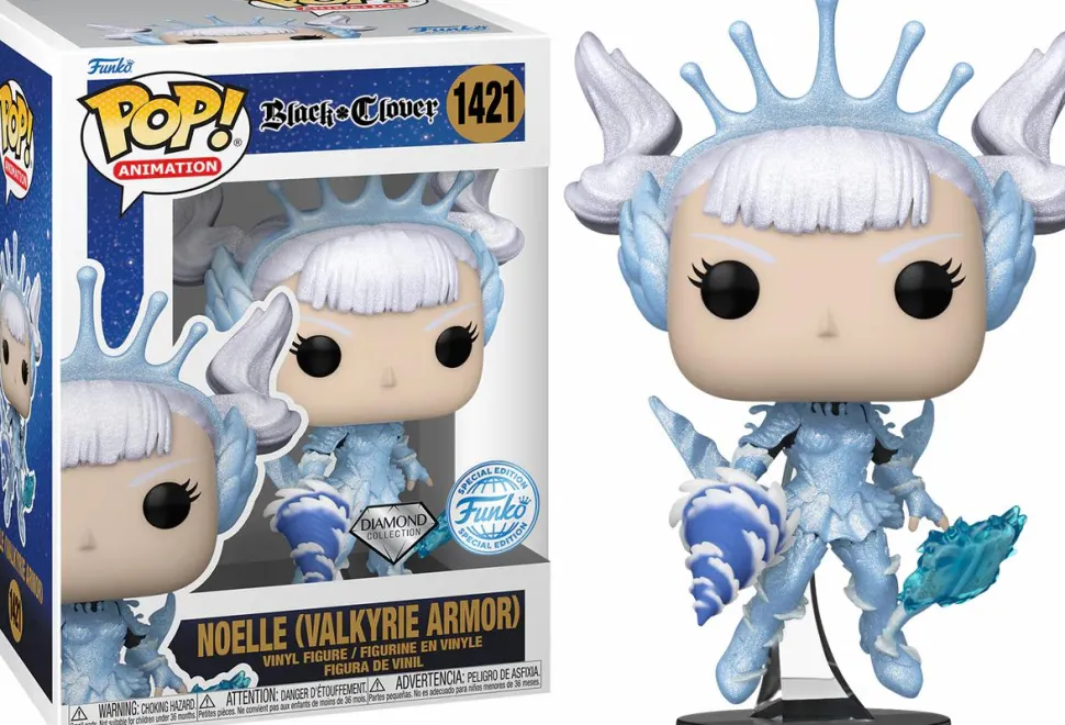 Black Clover - Noelle in Valkyrie Armour Diamond Glitter Pop! Vinyl Figure