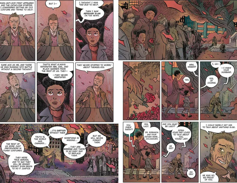 Black Hammer - The World of Black Hammer Library Edition Volume 01 Hardcover Book