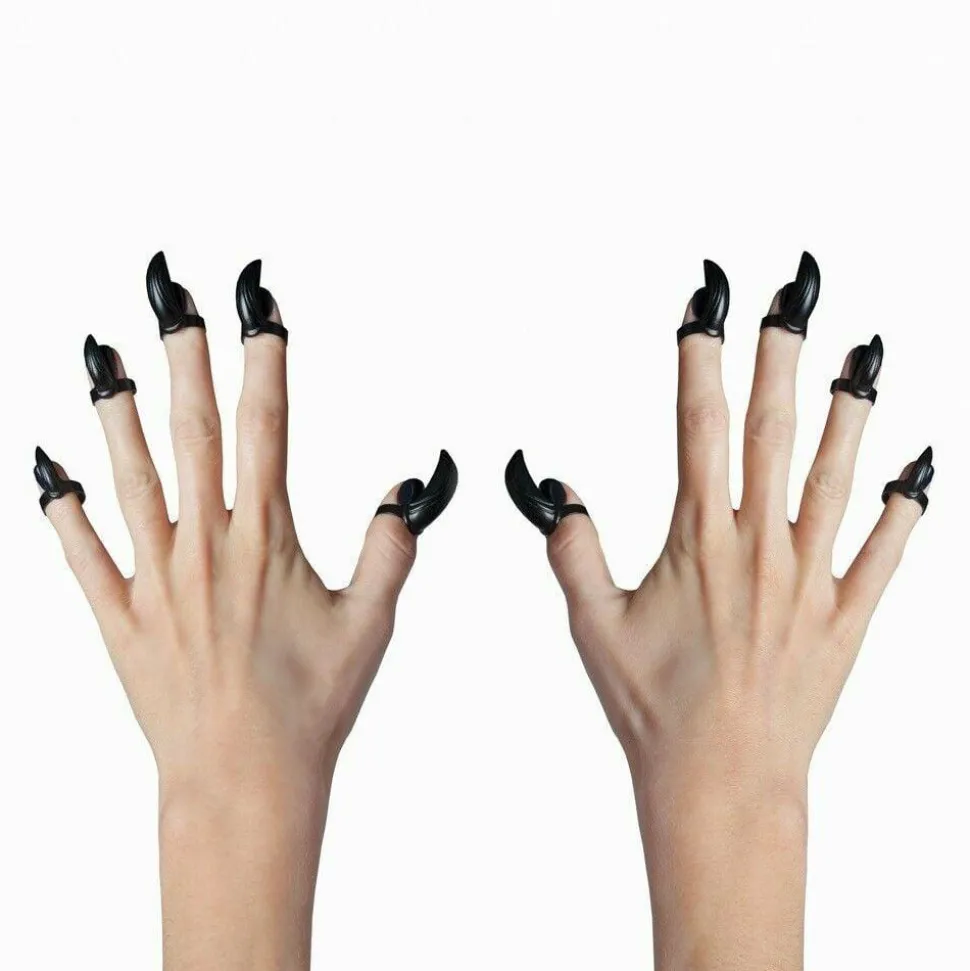 Black Panther (2018) - Adjustable Fingernail Tip Rings 10-Pack