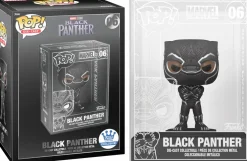 Black Panther (2009) - Black Panther & Thor Diecast Metal Pop! Vinyl Figure Bundle (Funko / Popcultcha Exclusive) (Set of 2)