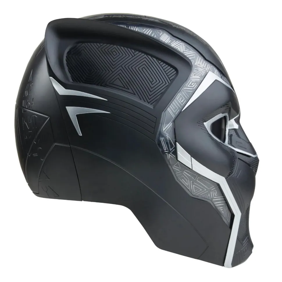 Black Panther (2018) - Black Panther Marvel Legends Premium Electronic 1:1 Scale Life-Size Prop Replica Helmet