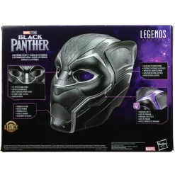 Black Panther (2018) - Black Panther Marvel Legends Premium Electronic 1:1 Scale Life-Size Prop Replica Helmet