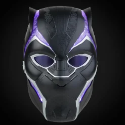 Black Panther (2018) - Black Panther Marvel Legends Premium Electronic 1:1 Scale Life-Size Prop Replica Helmet