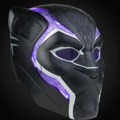 Black Panther (2018) - Black Panther Marvel Legends Premium Electronic 1:1 Scale Life-Size Prop Replica Helmet
